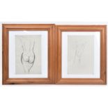 ERIC GILL (1882-1940) - PAIR OF NUDE SKETCH PRINTS