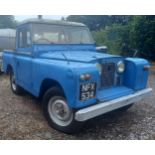 NFX 534 - 1959 SERIES II LAND ROVER 1995CC IN BLUE