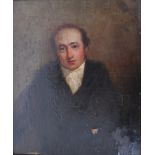 THOMAS LAWRENCE - A 1799 OIL ON BOARD SELF PORTRAIT PAINTING