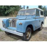 KGL 184 - SERIES II LAND ROVER 1960 IN BLUE & GREEN