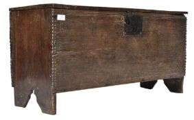 17TH CENTURY OAK COFFER CHEST