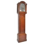 GEORGE III OAK CASED GODDEN OF MALLING LONGCASE CLOCK