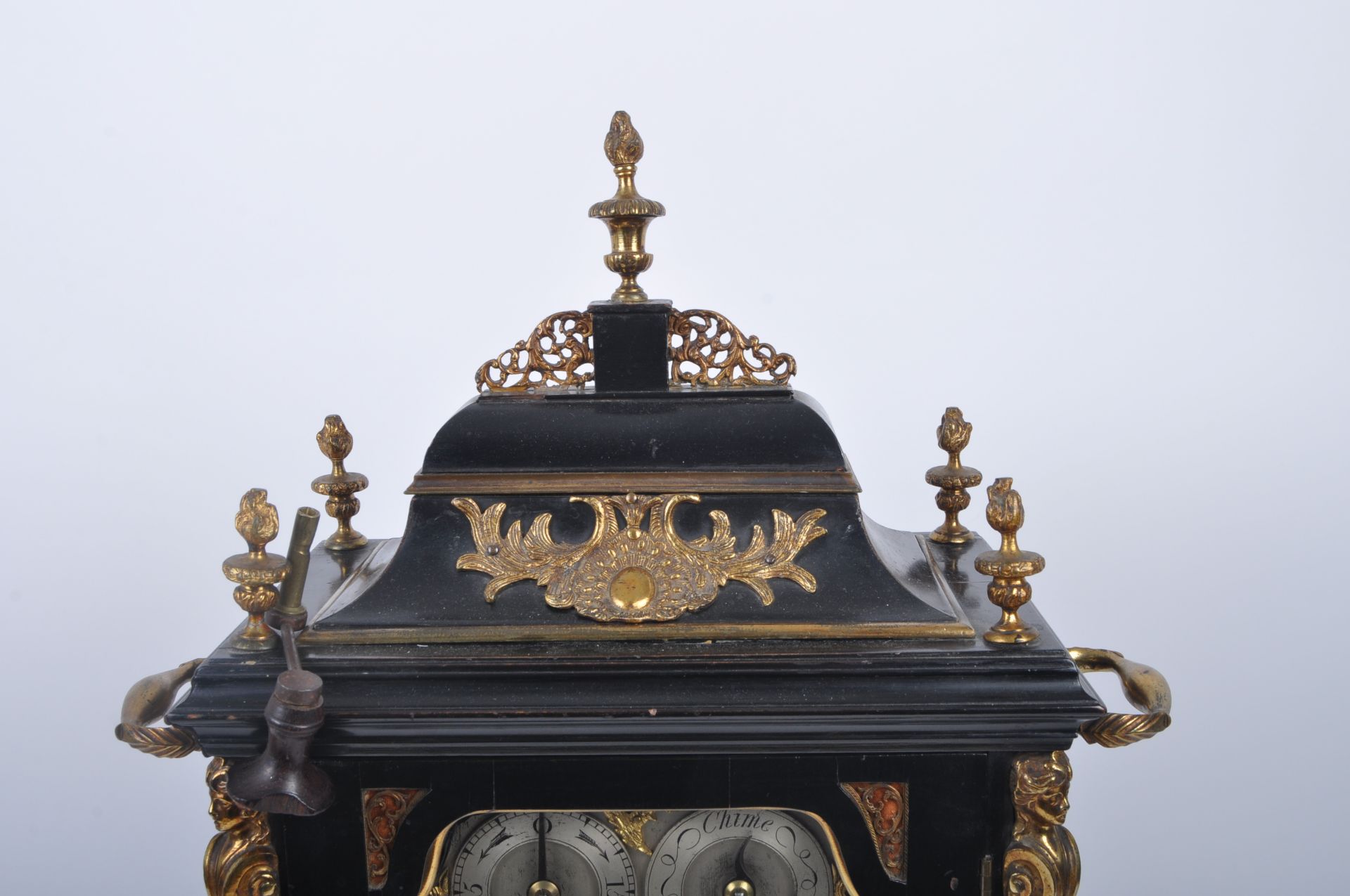 VICTORIAN ORMOLU & EBONISED EIGHT BELLS MUSICAL BRACKET CLOCK - Image 2 of 13