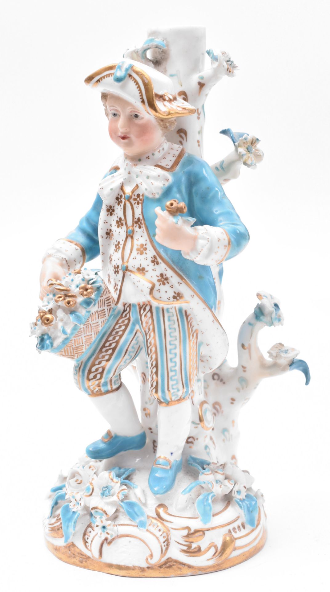EARLY 19TH CENTURY CONTINENTAL GERMAN PORCELAIN FIGURE
