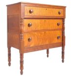19TH CENTURY FEDERAL AMERICAN BOSTON CHEST OF DRAWERS