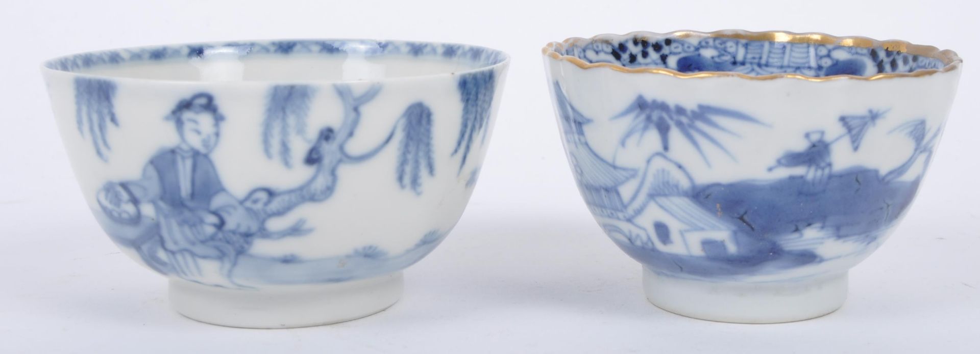 THREE 19TH CENTURY CHINESE BLUE & WHITE PORCELAIN BOWLS - Image 7 of 7