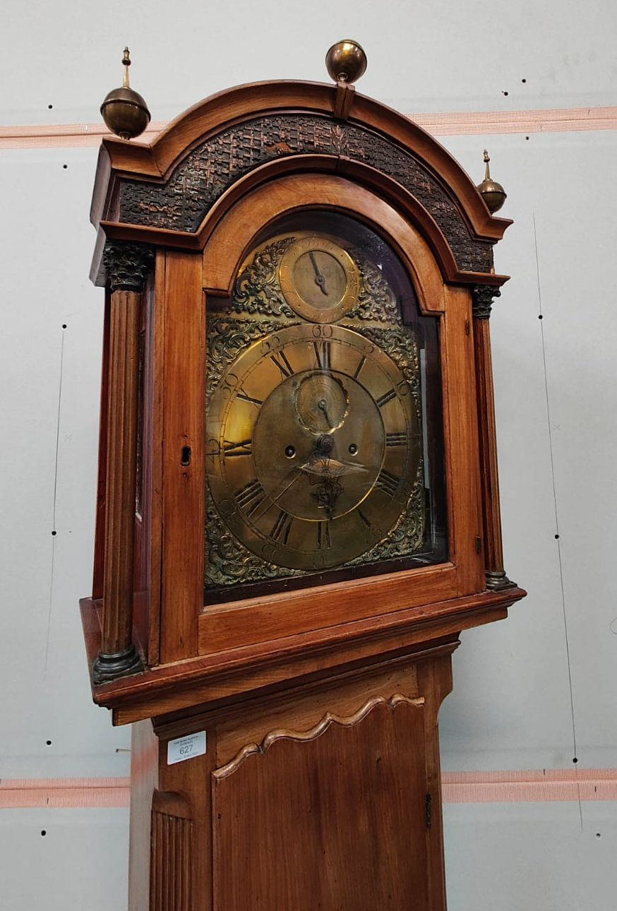 JAMES BURR - BRISTOL WEST COUNTRY 18TH CENTURY LONGCASE - Image 13 of 15