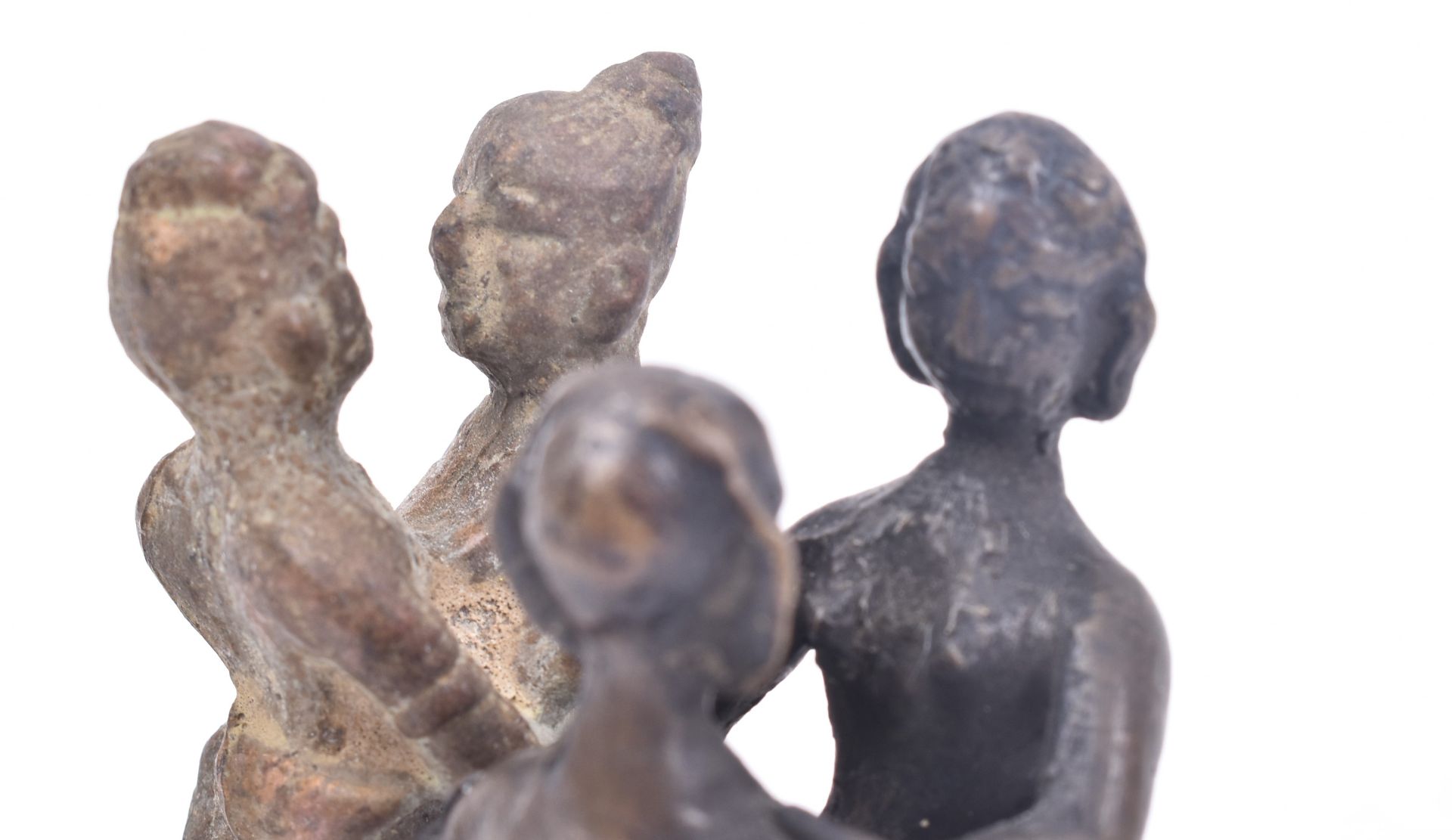 19TH CENTURY TRIBAL STYLE EROTIC BRONZE FIGURINES - Image 5 of 6