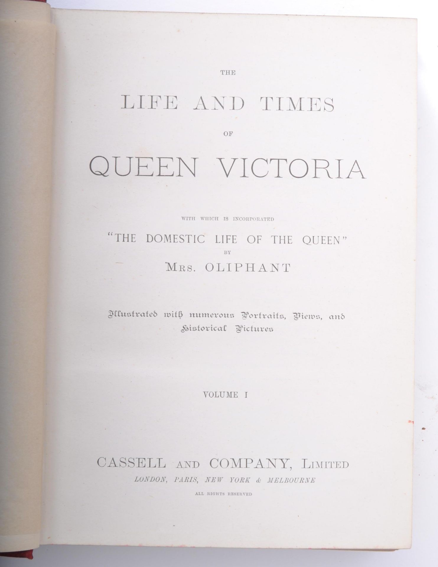 ROYAL INTEREST - TWO LATE VICTORIAN BOOK SETS ON BRITISH QUEENS - Image 7 of 13