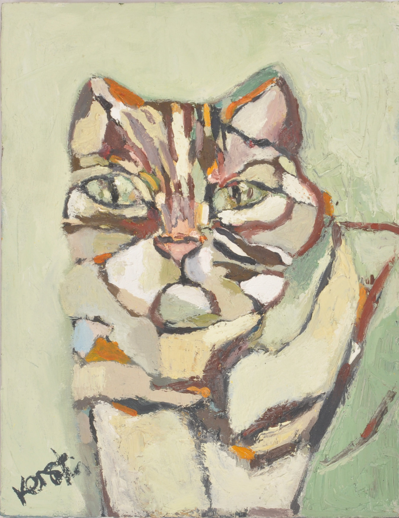 KERSTIN MCGREGOR (B.1962-2012) - UNTITLED CAT