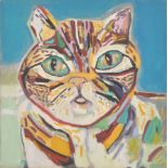 KERSTIN MCGREGOR (B.1962-2012) - UNTITLED CAT