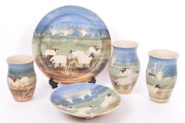 MARY KEMBERY - COLLECTION OF STUDIO POTTERY COUNTRYWARE