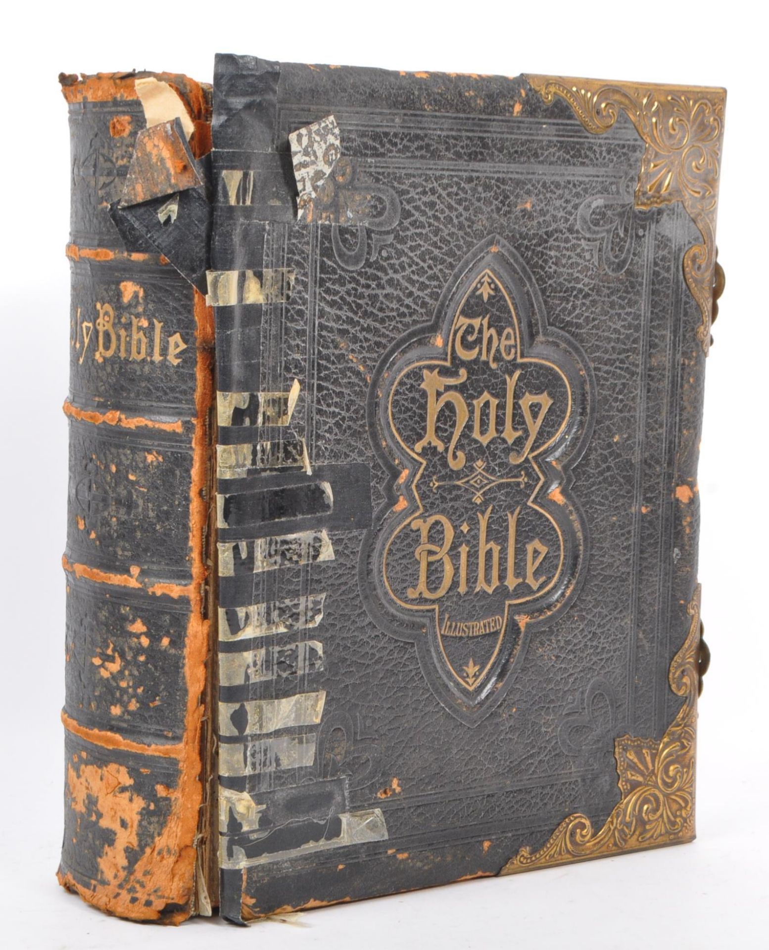 19TH CENTURY THE ILLUSTRATED NATIONAL FAMILY BIBLE