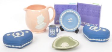 WEDGWOOD - JOHNSON BROS - CERAMIC JASPERWARE ITEMS