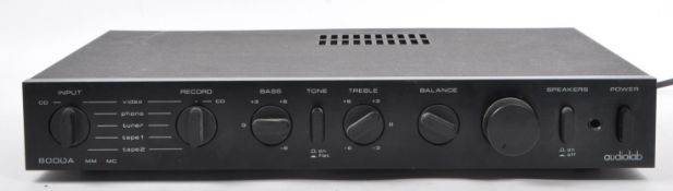 LATE 20TH CENTURY 8000A AMPLIFIER HI-FI BY AUDIOLAB