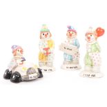 BESWICK - COLLECTION OF 20TH CENTURY CHINA CLOWN FIGURES