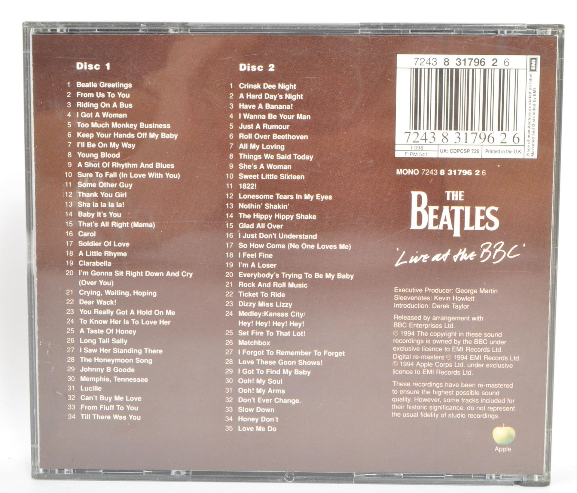 THE BEATLES - COLLECTION OF COMPACT DISC ALBUM & SINGLE - Image 3 of 7