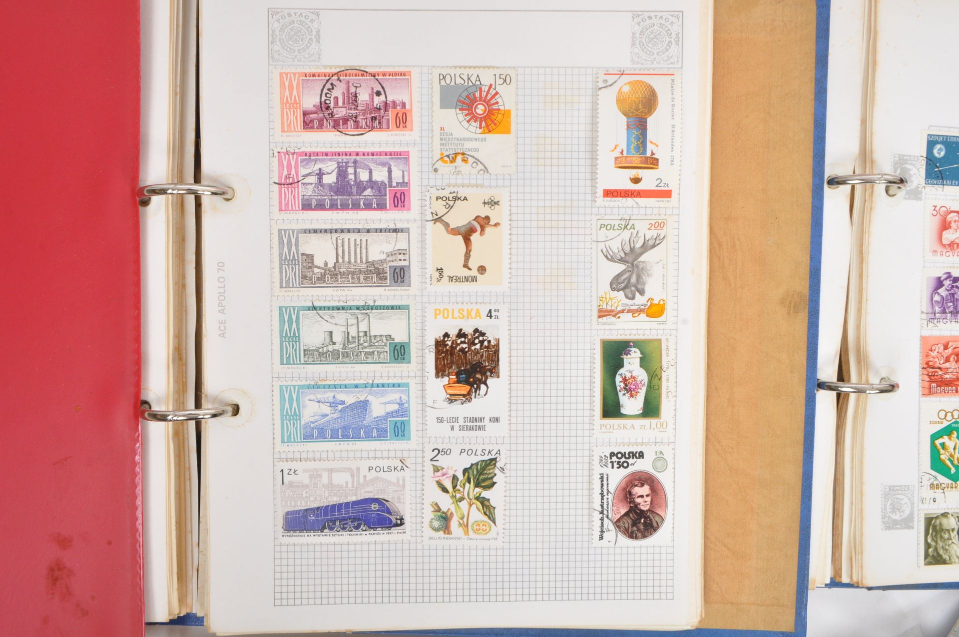LARGE COLLECTION OF FOREIGN AND UK STAMPS IN ALBUMS - Image 3 of 7