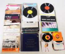 LARGE COLLECTION OF LONG PLAY VINYL RECORDS & SINGLES