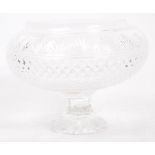 IRISH WATERFORD GLASS LEAD CRYSTAL - LARGE CENTRE PIECE BOWL