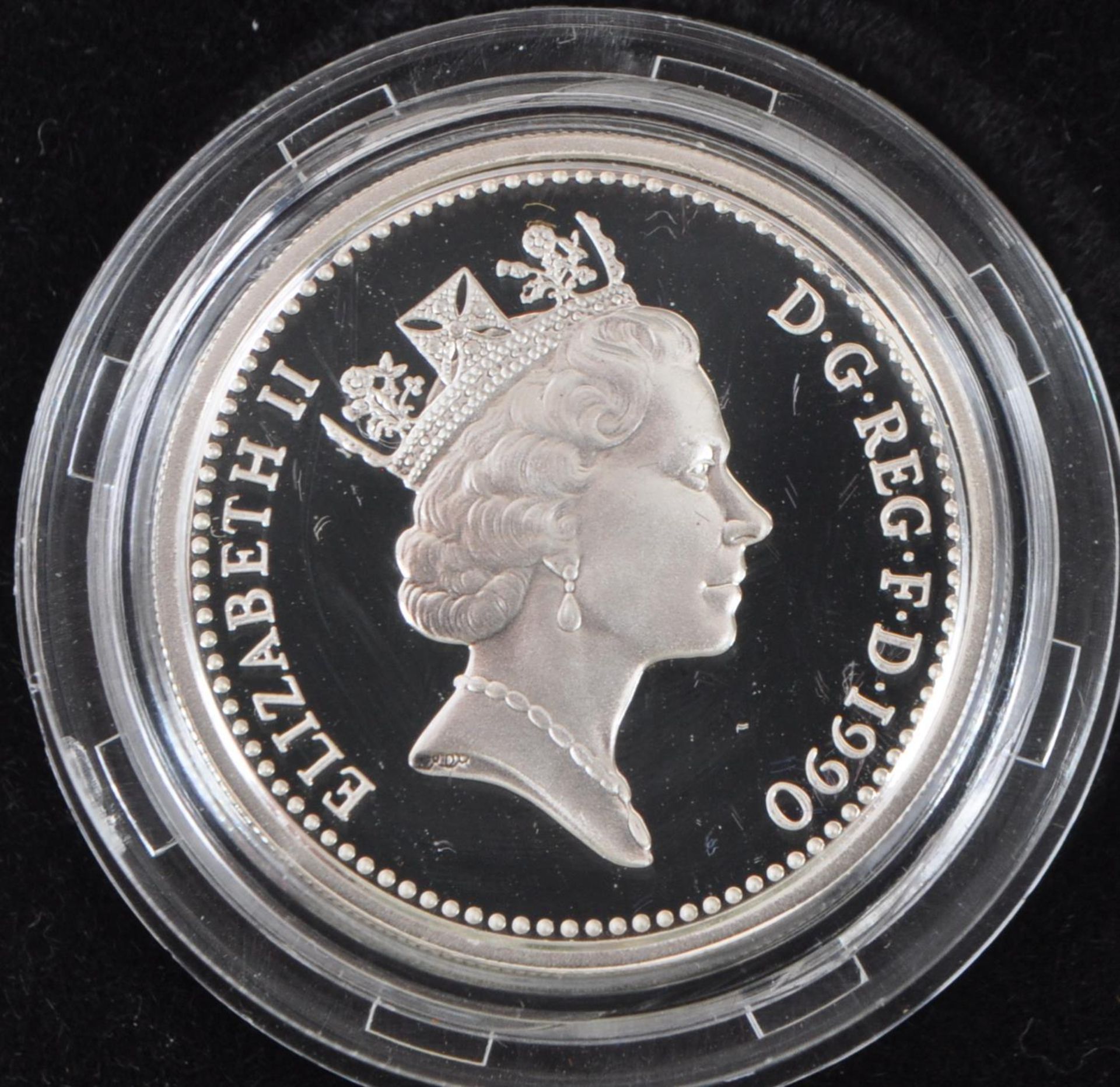 SET OF FOUR ROYAL MINT SILVER PROOF ONE POUND / £1 COINS - Image 6 of 6