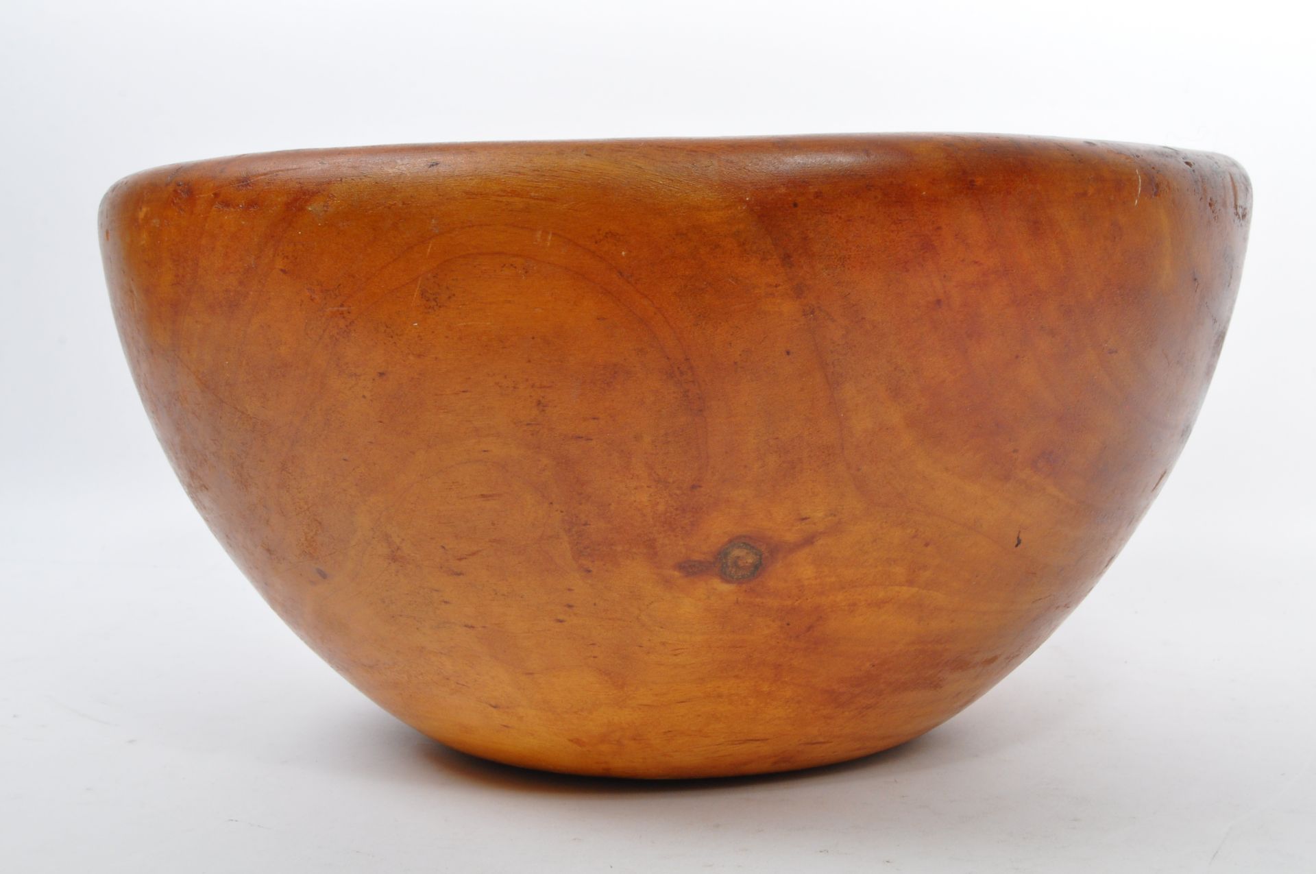 VINTAGE 20TH CENTURY SYCAMORE FRUIT CENTRE PIECE BOWL - Image 3 of 5