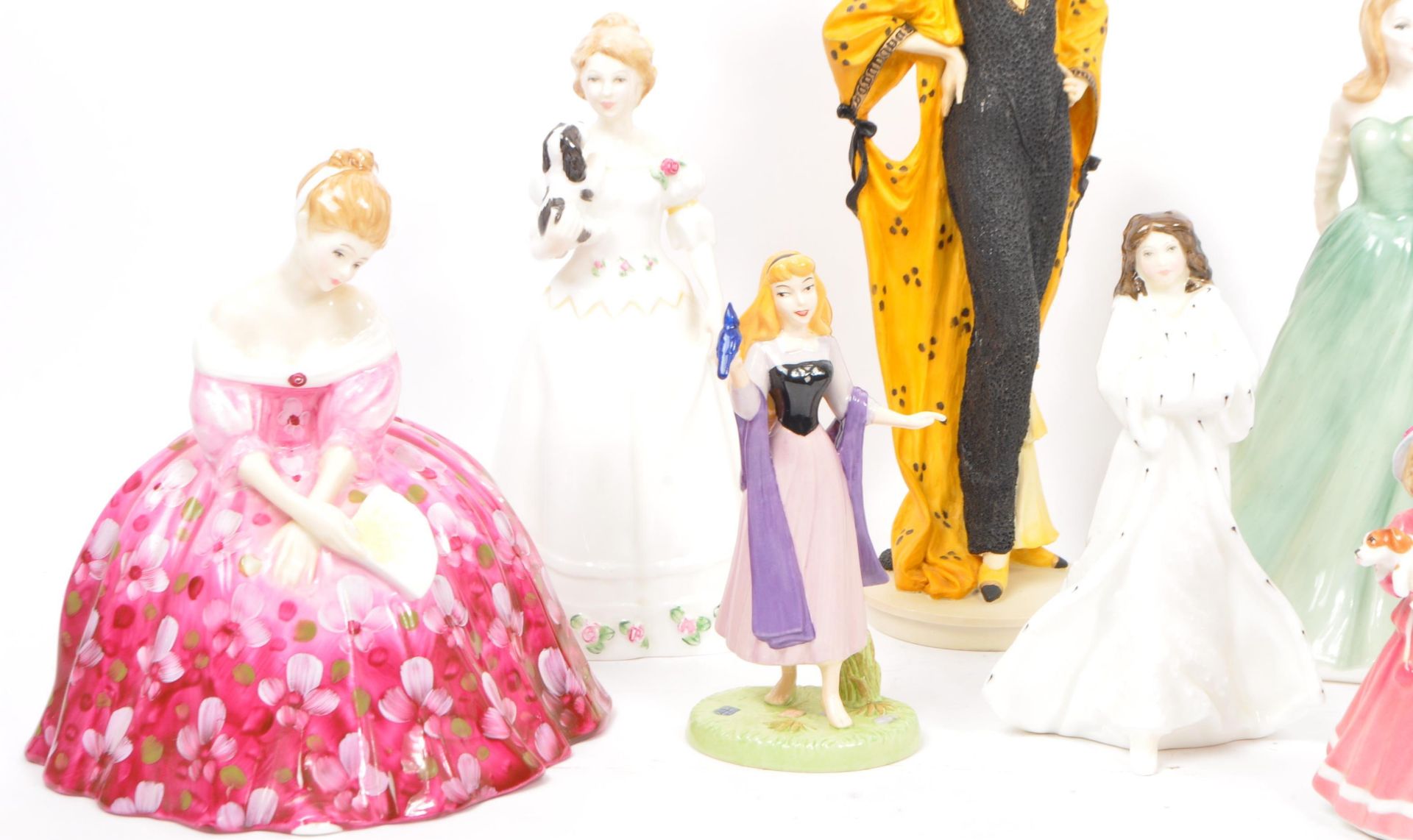 ROYAL DOULTON - COLLECTION OF PORCELAIN FEMALE FIGURINES - Image 3 of 7