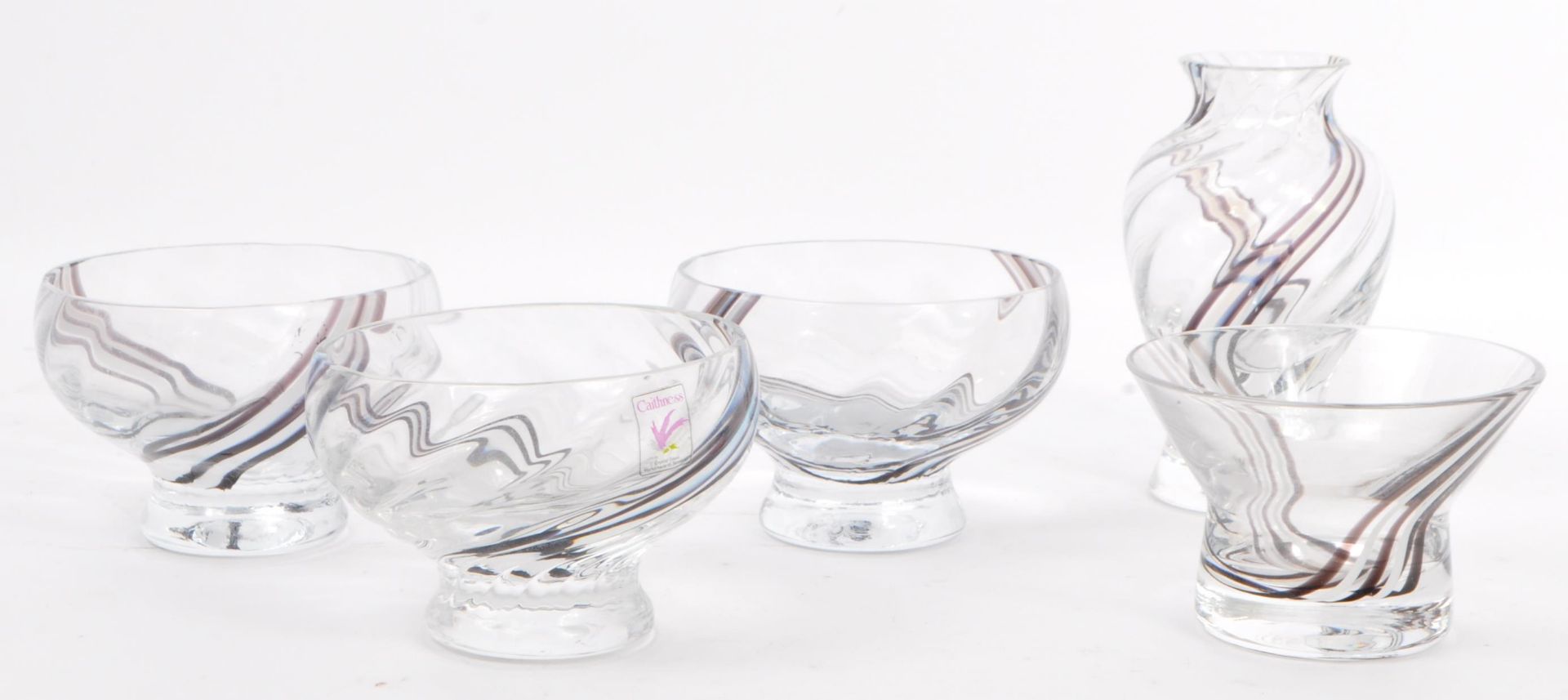 COLLECTION OF CAITHNESS CRYSTAL GLASSES - PANACHE PATTERN - Image 9 of 13