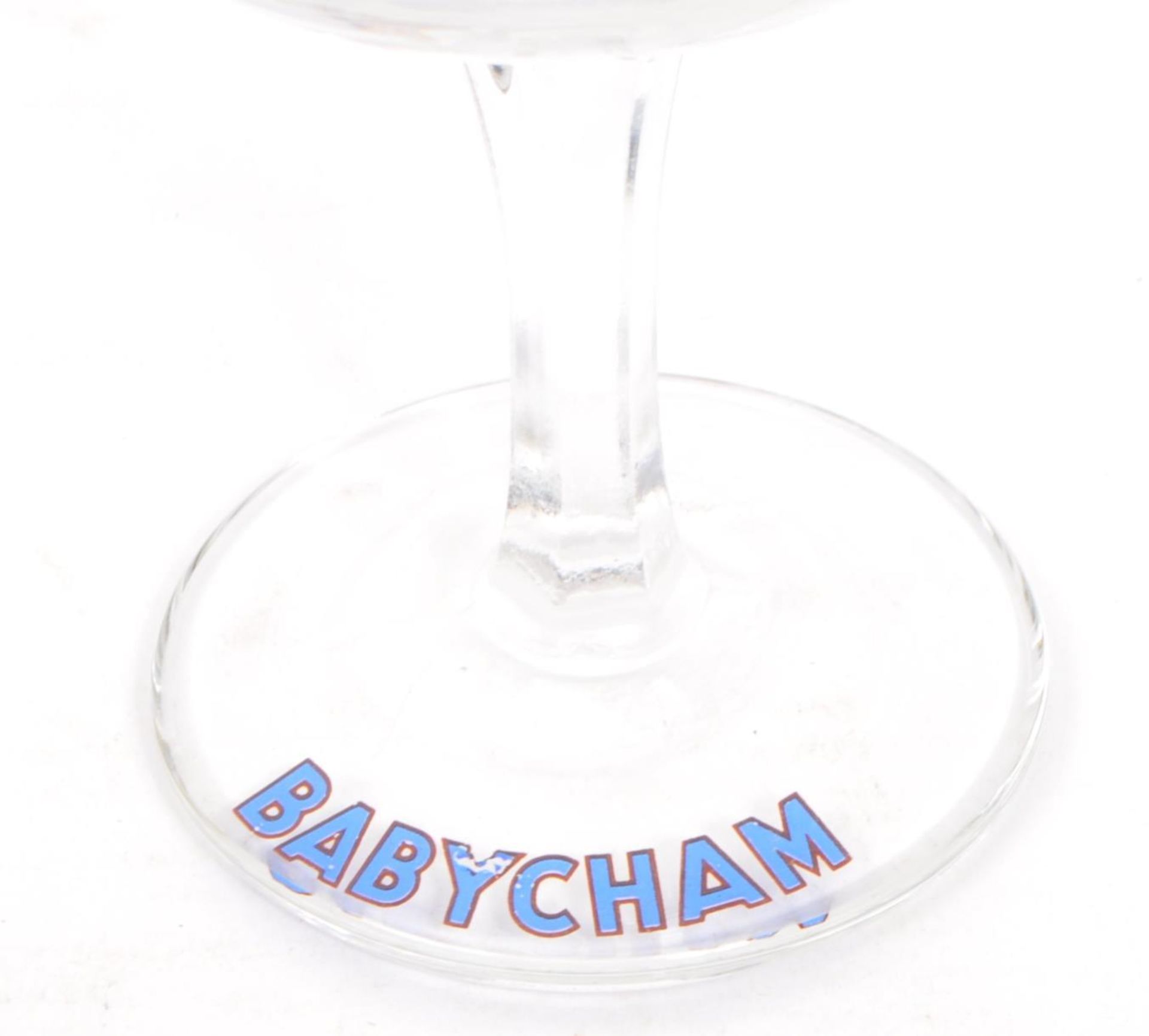 SIX VINTAGE BABYCHAM COCKTAIL COUPE GLASSES - Bild 5 aus 7