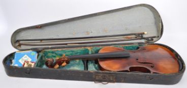 19TH CENTURY STRING MUSICAL INSTRUMENT VIOLIN