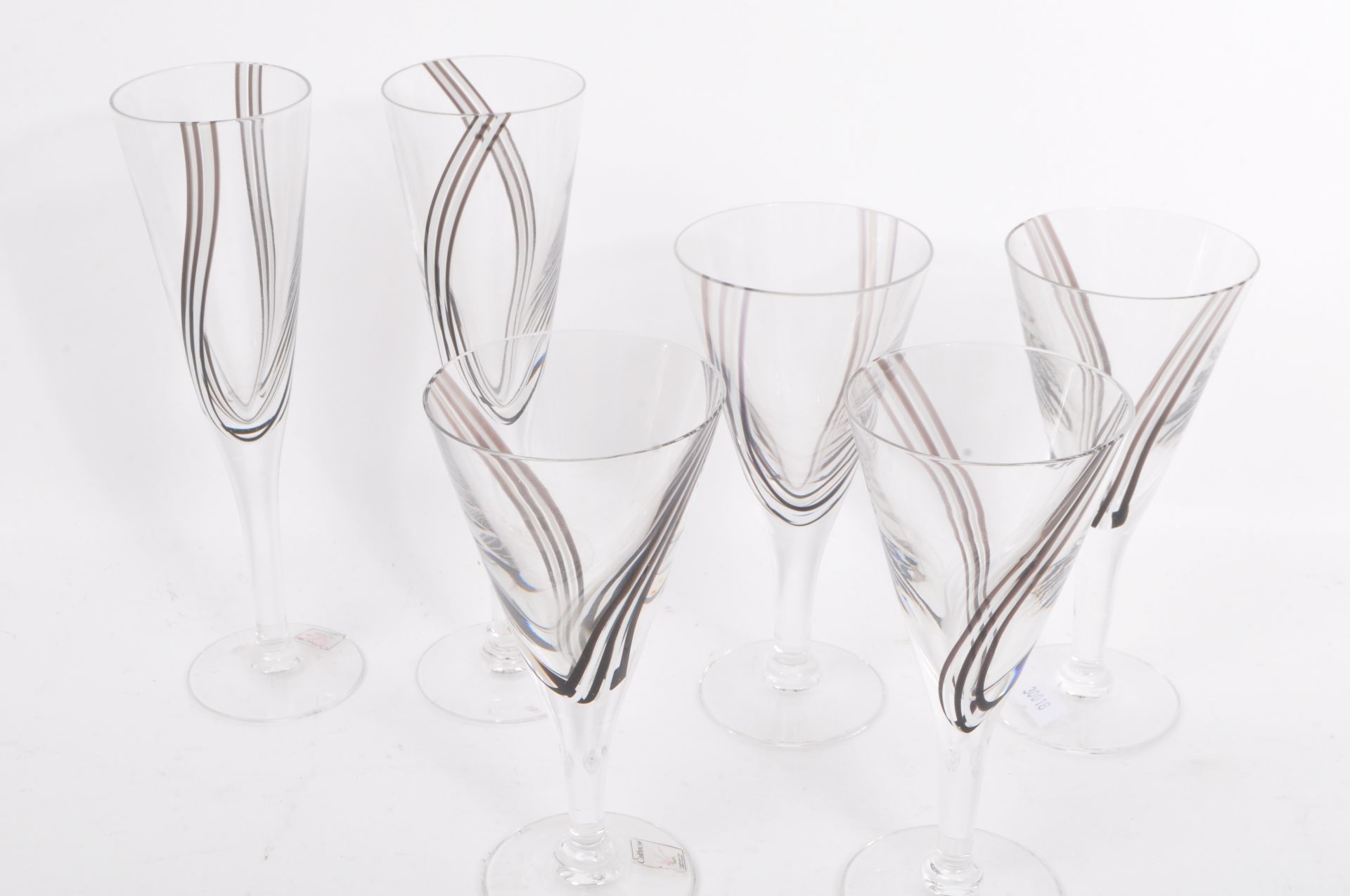 COLLECTION OF CAITHNESS CRYSTAL GLASSES - PANACHE PATTERN - Image 7 of 13