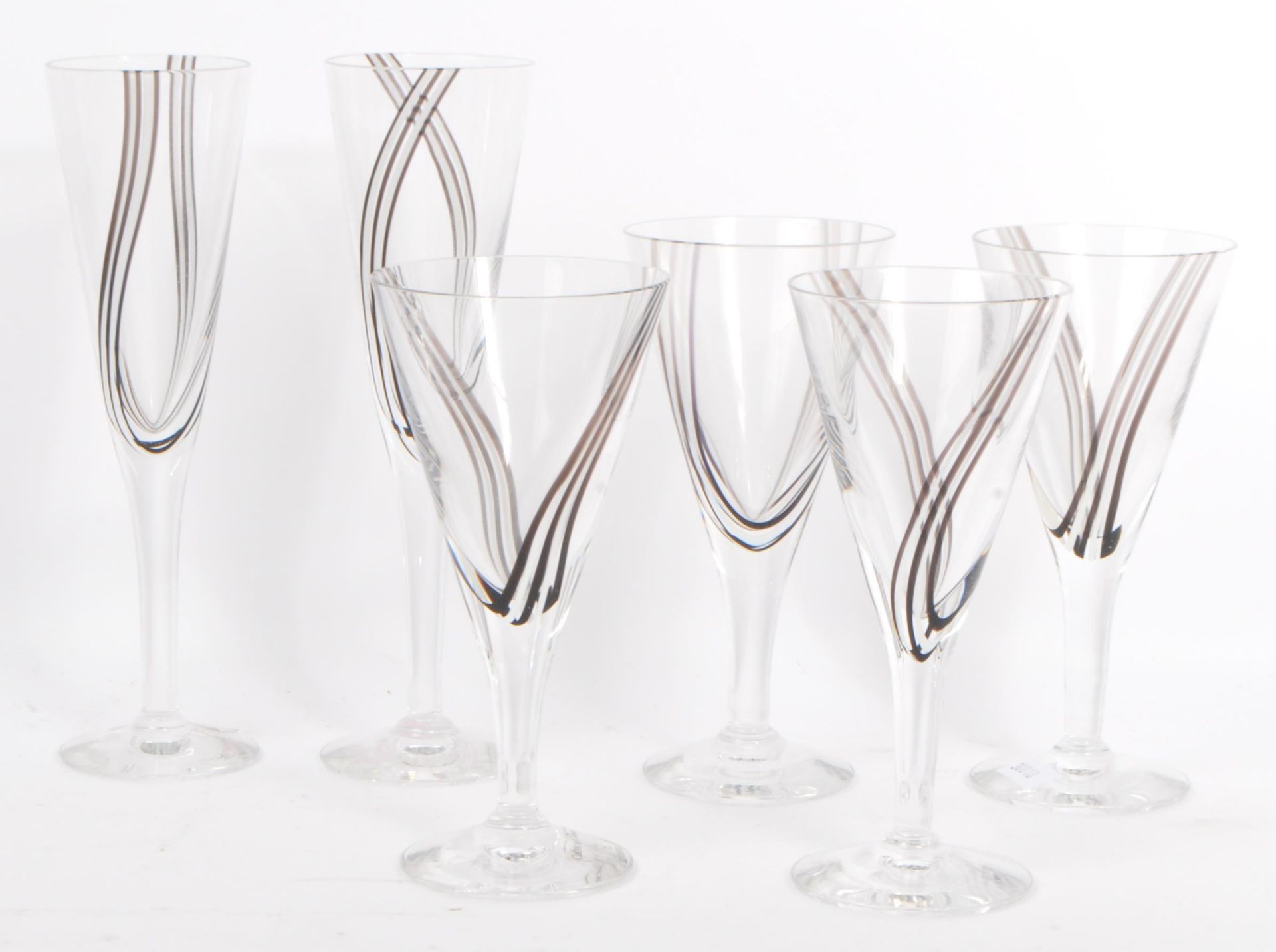 COLLECTION OF CAITHNESS CRYSTAL GLASSES - PANACHE PATTERN - Image 6 of 13