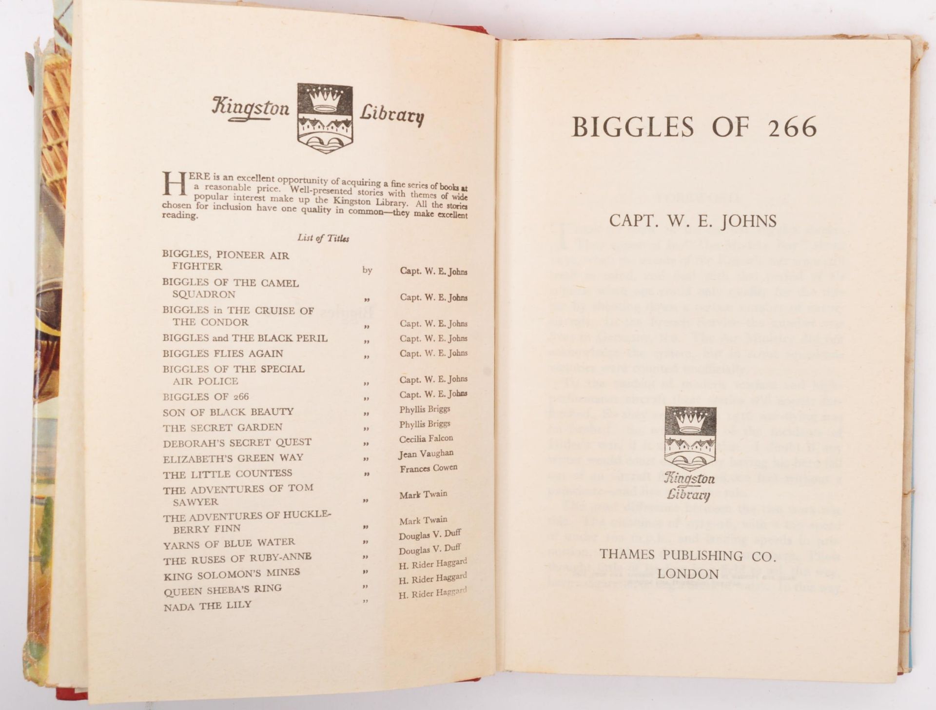 COLLECTION OF NINETEEN BIGGLES BOOKS BY CAPTAIN W.E. JOHNS - Image 10 of 10