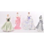 COLLECTION OF COALPORT LIMITED EDITION LADY FIGURES