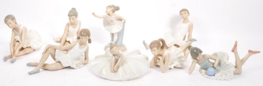 COLLECTION OF NAO PORCELAIN BALLERINA FIGURINES
