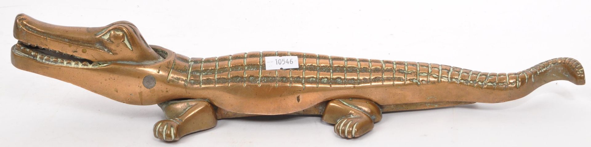 VINTAGE 20TH CENTURY CAST IRON CROCODILE NUT CRACKER - Image 3 of 6