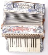 VINTAGE MID CENTURY CASED ITALIAN ACCORDION BY LOMBARDI