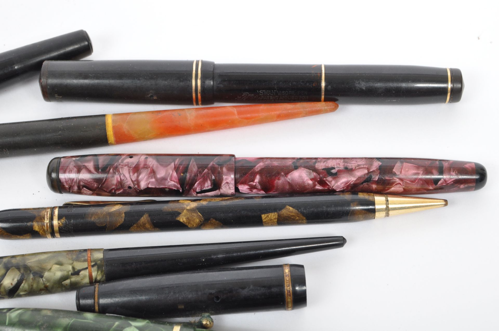 COLLECTION OF VINTAGE FOUNTAIN WRITING DESK PENS - Image 4 of 6