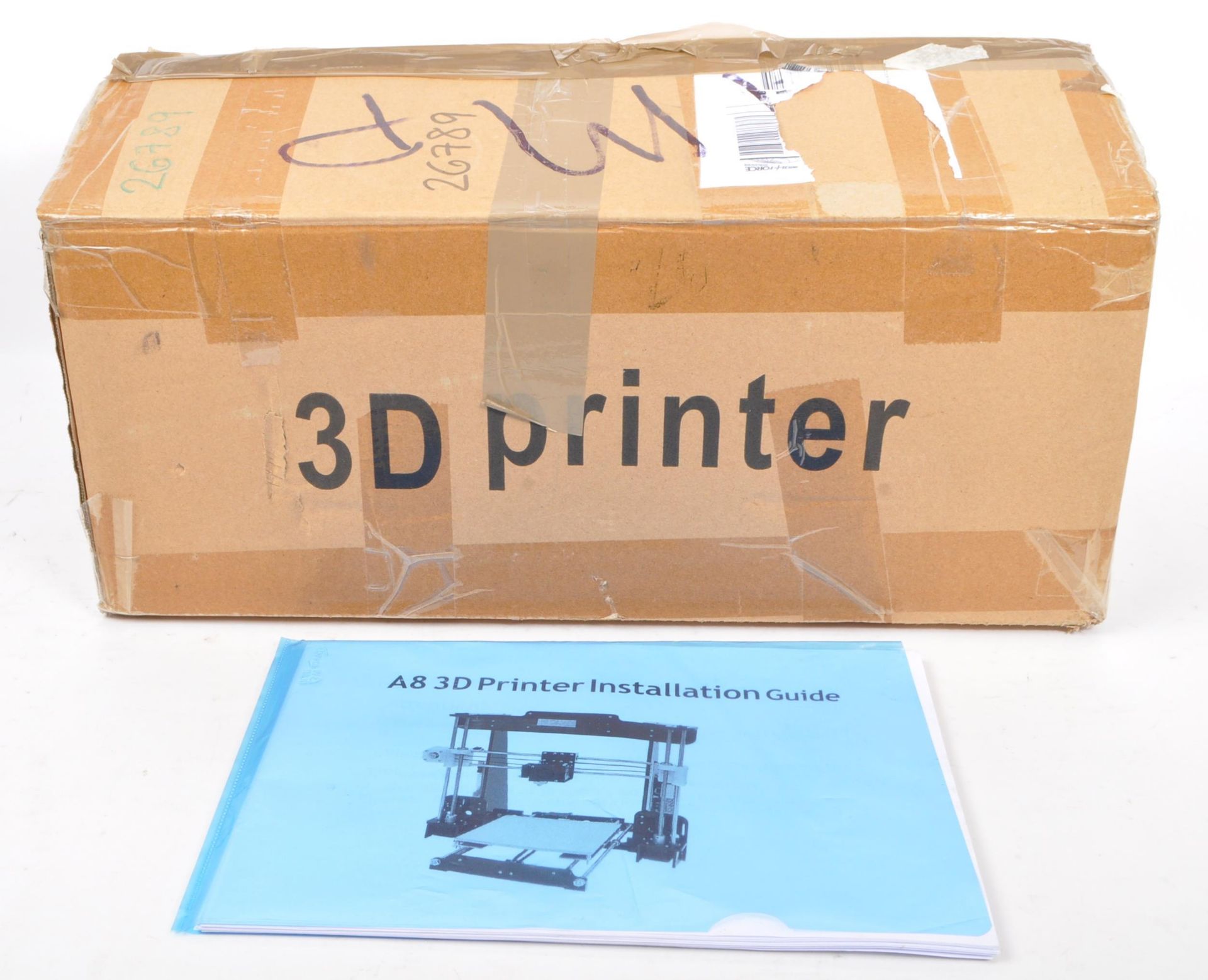 CONTEMPORARY 3D PRINTER BY A8 UNASSEMBLED AND BOXED