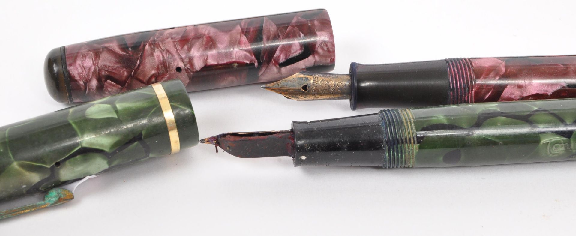 COLLECTION OF VINTAGE FOUNTAIN WRITING DESK PENS - Image 6 of 6