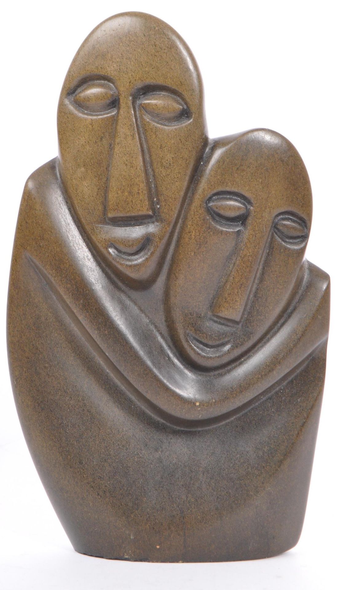 VINTAGE 20TH CENTURY AFRICAN STONE CARVING FIGURES - Image 2 of 7