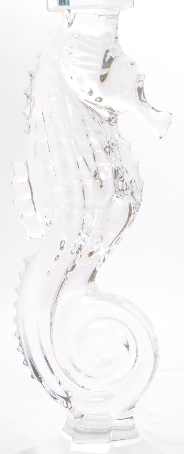 WATERFORD CRYSTAL GLASS - SEAHORSE TAZZA CENTREPIECE NOS - Image 7 of 7