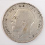 UNITED KINGDOM - GEORGE V 1921 SILVER HALF CROWN COIN