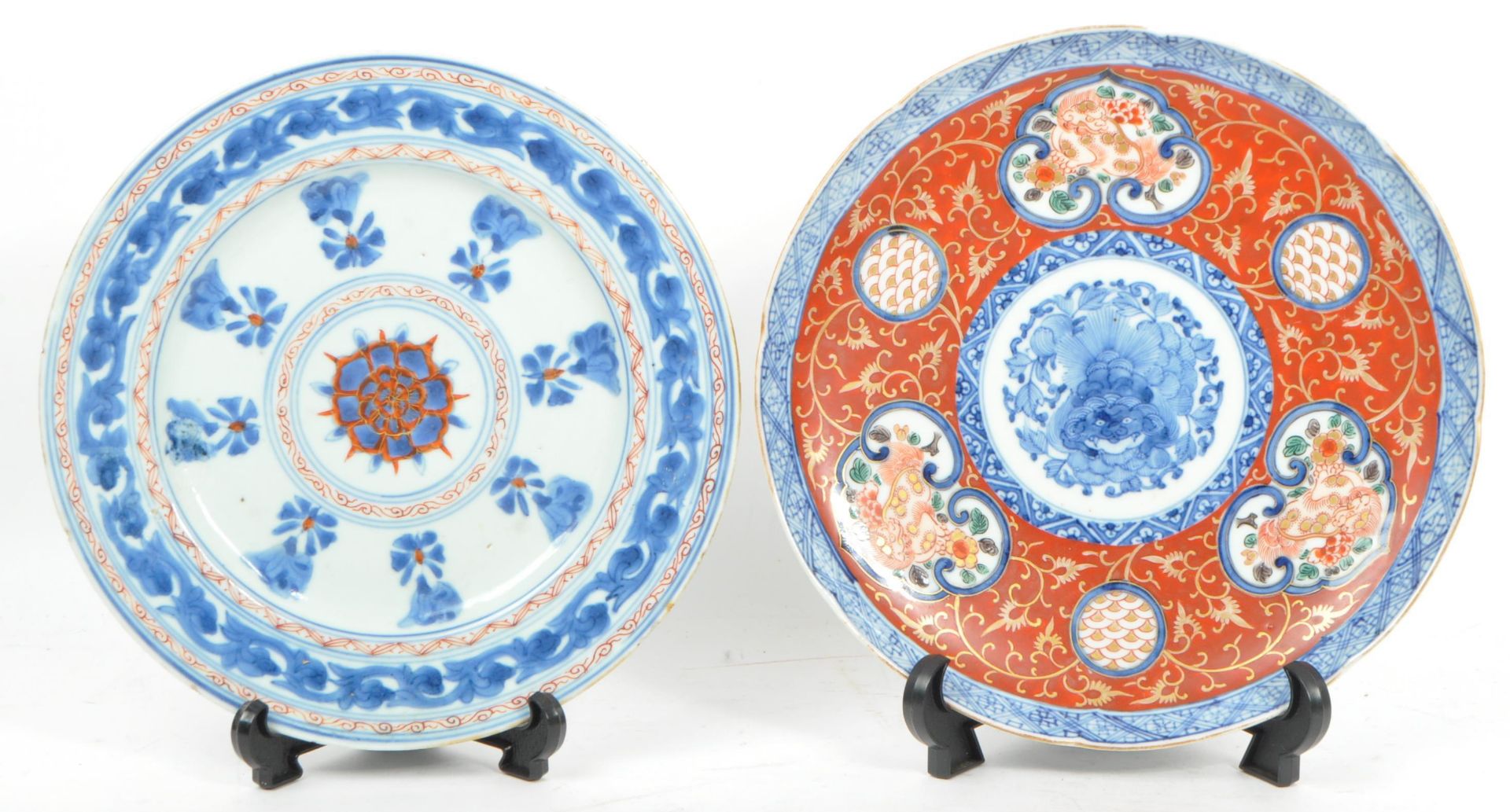 COLLECTION OF 19TH CENTURY & LATER ASIAN PLATES - Image 4 of 10