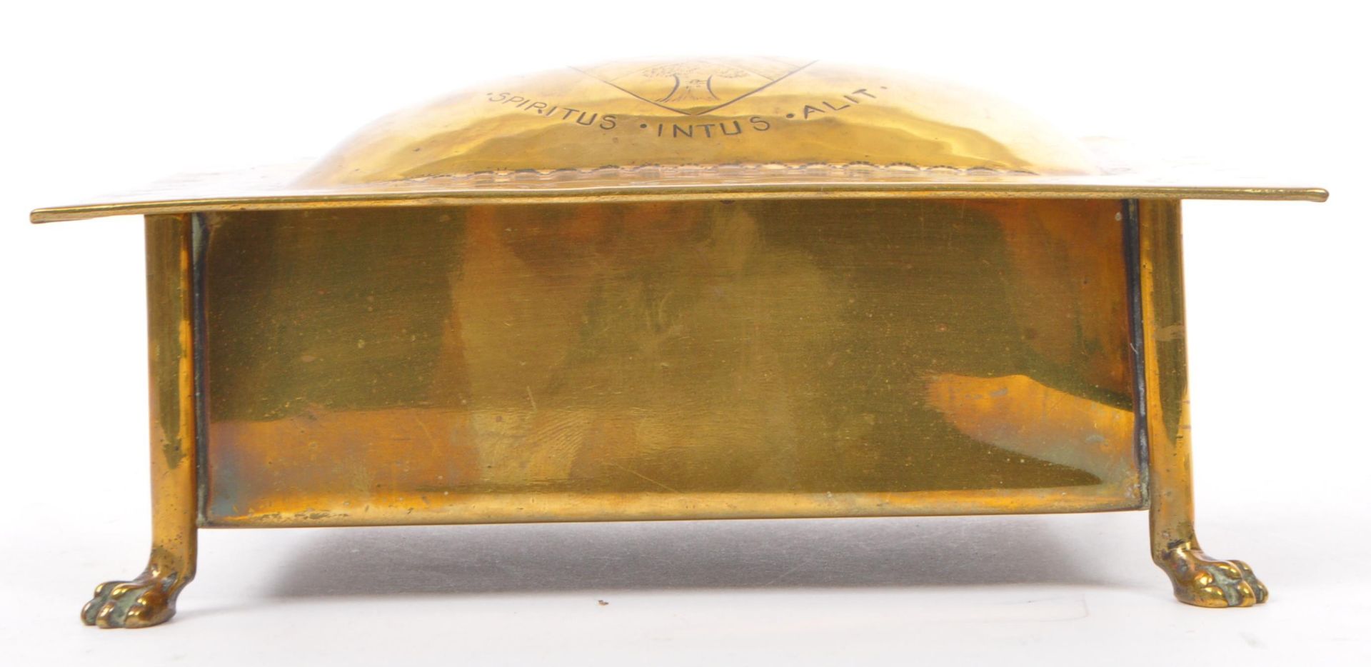 CLIFTON COLLEGE - MID 20TH CENTURY BRASS STORAGE BOX - Image 2 of 7