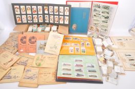 LARGE EXTENSIVE COLLECTION OF CIGARETTE CARDS