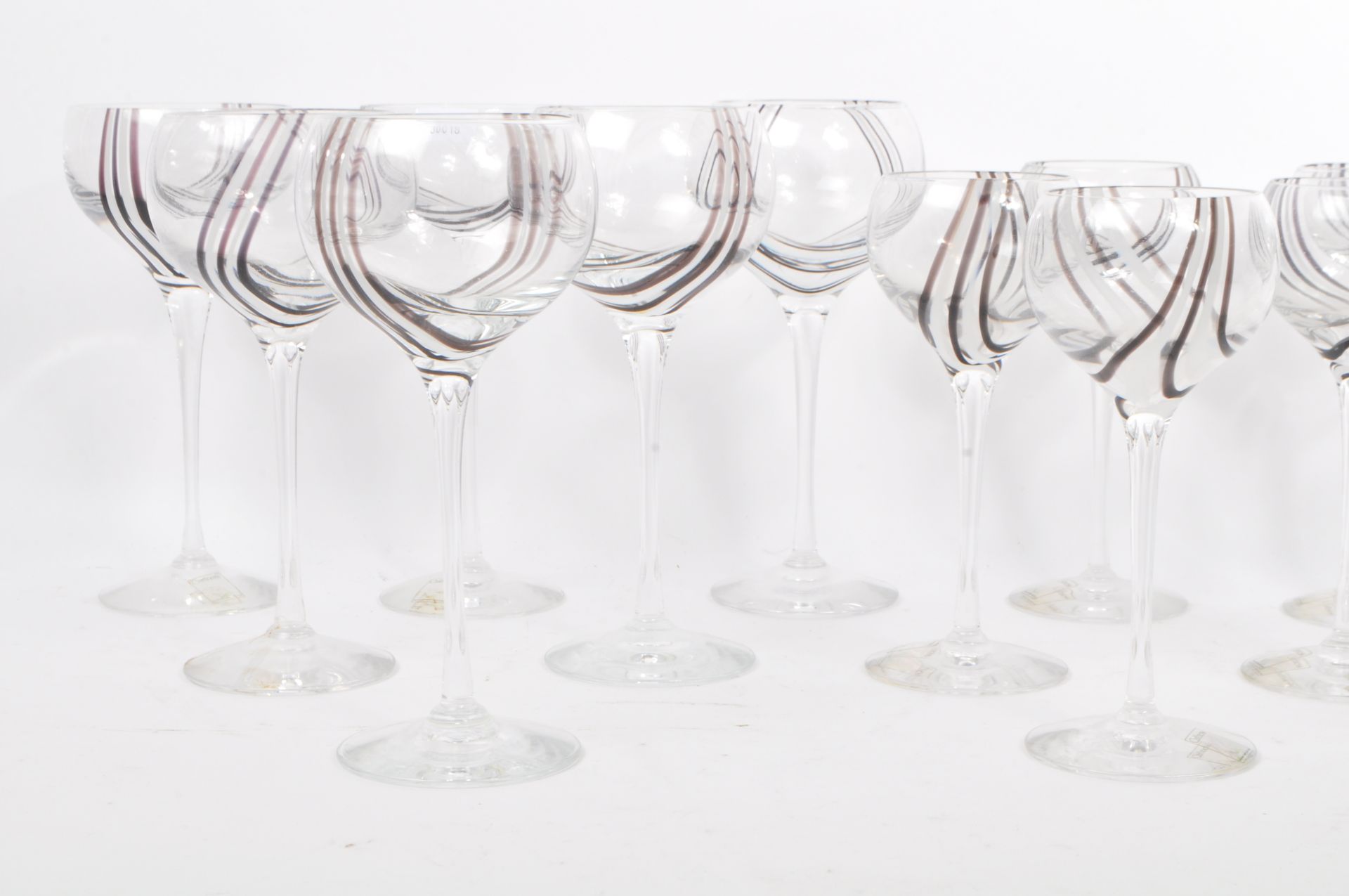 COLLECTION OF CAITHNESS CRYSTAL GLASSES - PANACHE PATTERN - Image 3 of 13