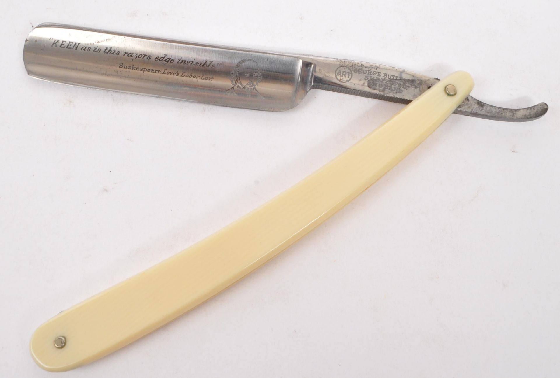 COLLECTION OF EARLY TO MID 20TH CENTURY CUT THROAT RAZORS - Image 3 of 5