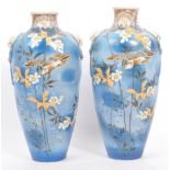 PAIR OF 19TH CENTURY JAPANESE AESTHETIC MOVEMENT VASES