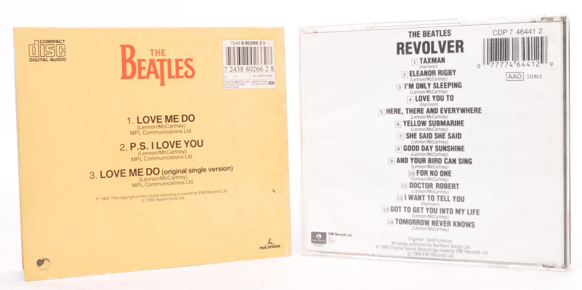 THE BEATLES - COLLECTION OF COMPACT DISC ALBUM & SINGLE - Image 7 of 7